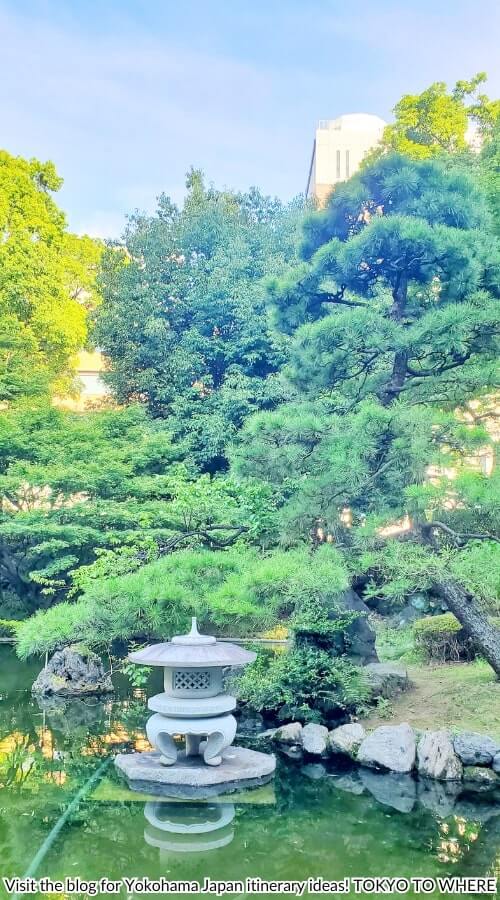 higa garden portland japanese garden lantern in yokohama