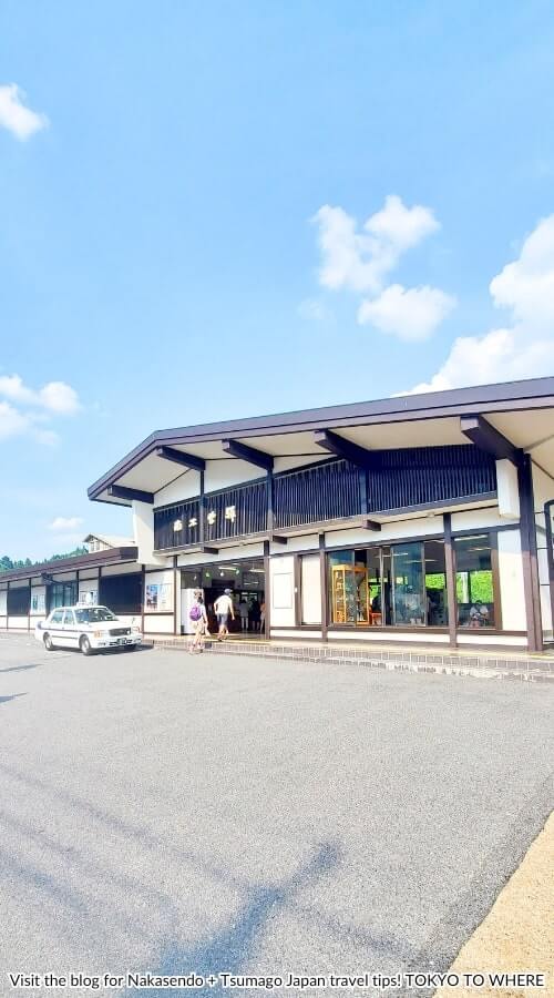 nagiso station bus or taxi near tsumago