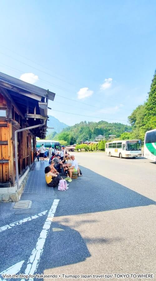 tsumago bus stop location